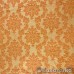 Тафта-жатка от 1м/п арт.DOMTEX 90, выс.2,80м оранжево-золотая с геральдическими лилиями