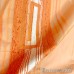 Жаккард двухсторонний оранжевый метражом арт.KISMET 81, выс.2,93м, полосы, греческий орнамент, шенилл