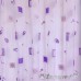 Органза метражом от 1м/п арт.BEIZA 1 выс.2,90м фиолетовая, абстракция, блёстки
