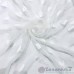 Органза белая метражом от 1м/п арт.DIANA 3 выс.2,90м с белыми листьями