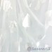 Органза белая метражом от 1м/п арт.DIANA 3 выс.2,90м с белыми листьями