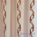 Полуорганза малиновая метражом арт.GENS 34 выс.2,95м полосы с классическим орнаментом