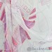 Органза метражом от 1м/п арт.KISMET 64 выс.2,90м c розовым абстрактным рисунком
