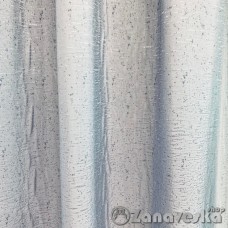 Ткань плотная метражом арт.DOMTEX 142, выс.3,00м с горизонтальными протяжками серебристо-голубая