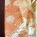 Ткань жаккардовая метражом арт.DOMTEX 154, выс.2,85м оранжево-бежевая с розами