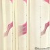 Комплект штор из тюля с пайетками арт.Star 64 с розовым рисунком