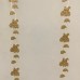 Ткань тюлевая арт.Star 78 выс.2,75м с золотым цветочным рисунком