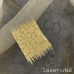 Органза метражом арт.GENS 25 выс.3,20 золото-лимон рисунок с леопардовым орнаментом