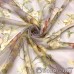 Полуорганза отрезом лавандовая с лилиями арт.DOMTEX 166, выс.2,90м