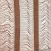   Тюль арт.Domtex 121 сетка-лён с горизонтальными провисами коричневый