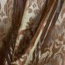 Ткань тюлевая арт.Star 51, выс.3,20м органза коричневая с рисунком  